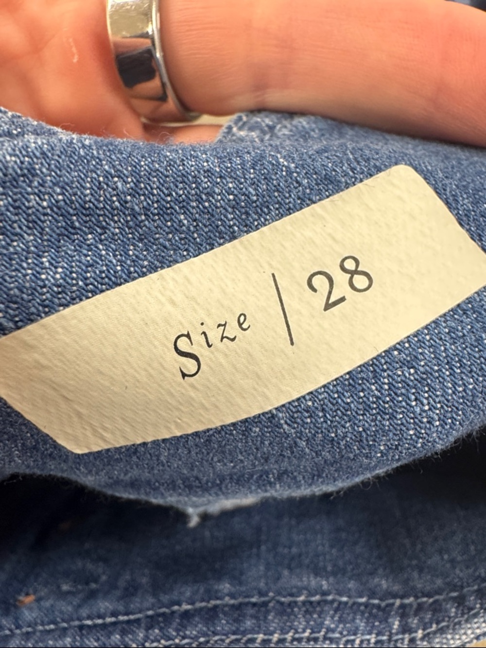 Anthropologie Pilcro and the Letterpress Sailor Jeans, size 28 - Picture 5 of 9